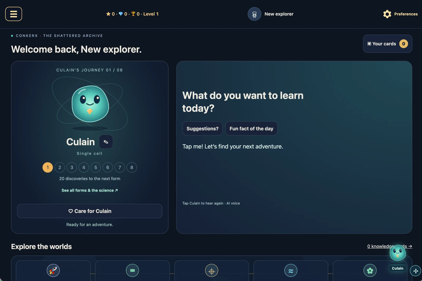 Conkerx website screenshot